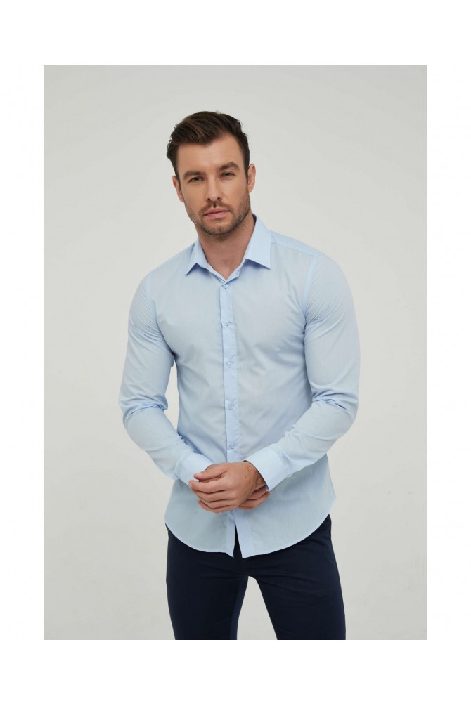 Chemise cintrée en STRETCH