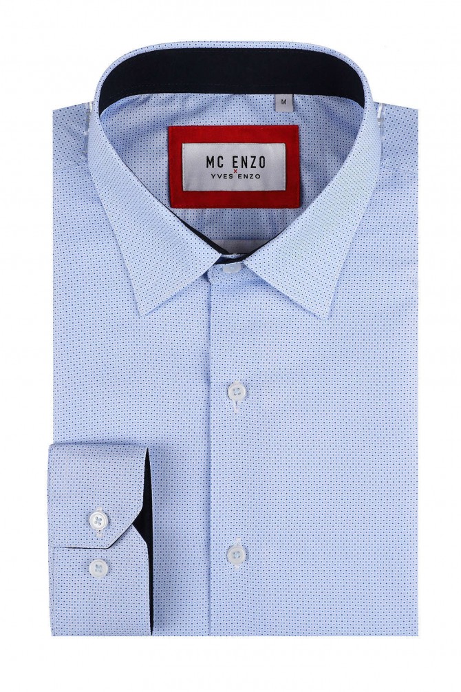 Patterned shirt in slim fit