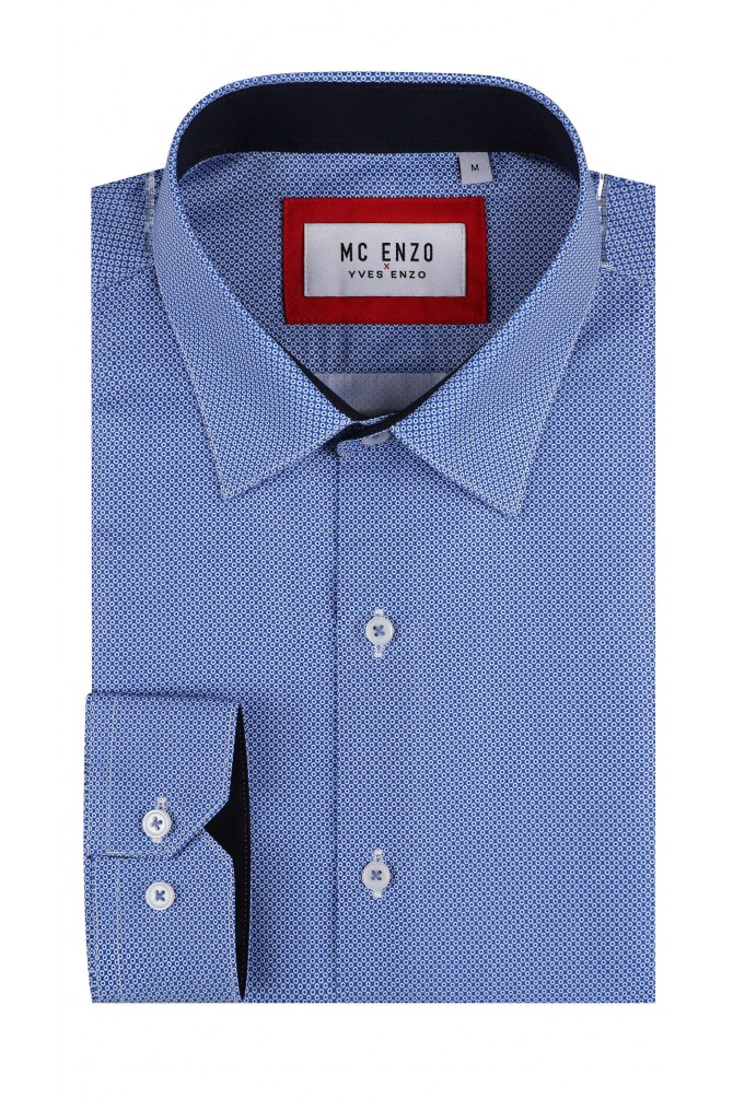 Patterned shirt in slim fit