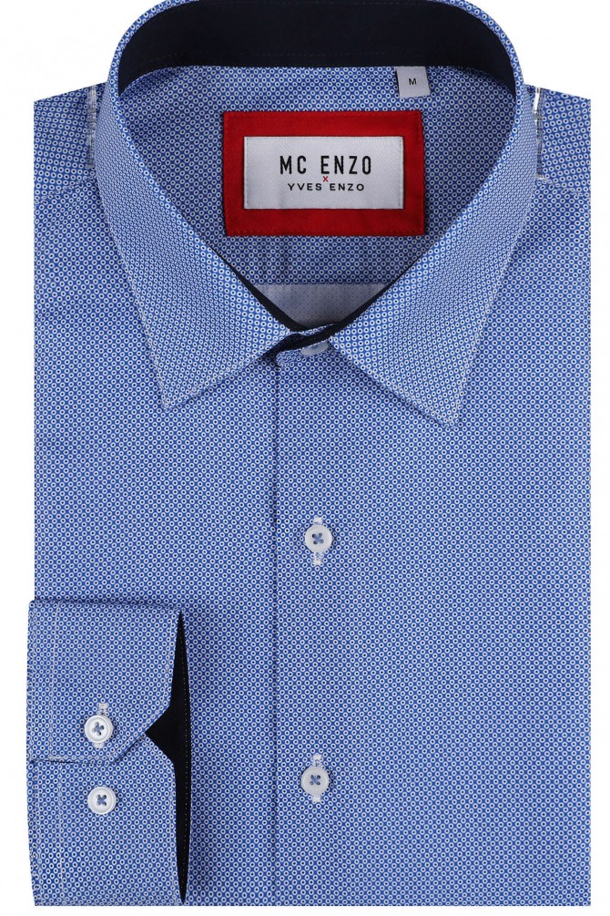 Patterned shirt in slim fit
