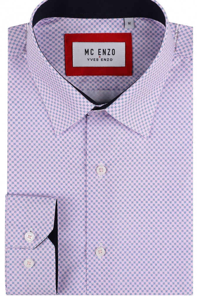 Patterned shirt in slim fit