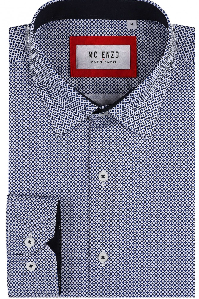 Patterned shirt in slim fit