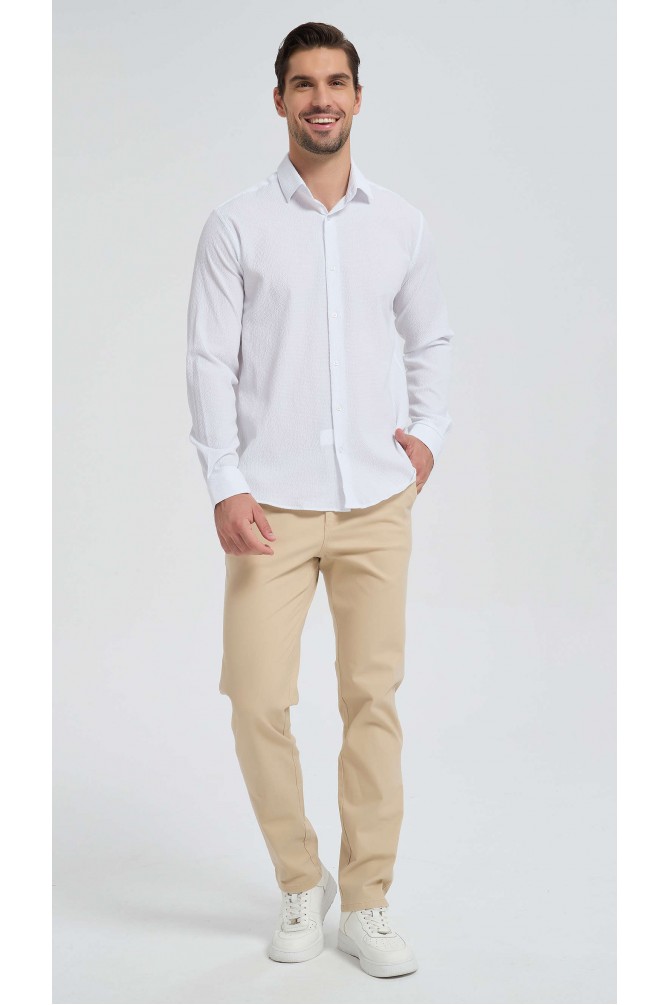 Gregory shirt in cotton gauze