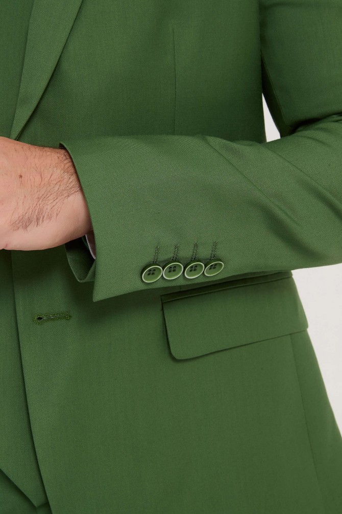 3 pieces suit in green mint