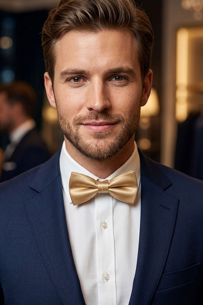 Plain bowtie