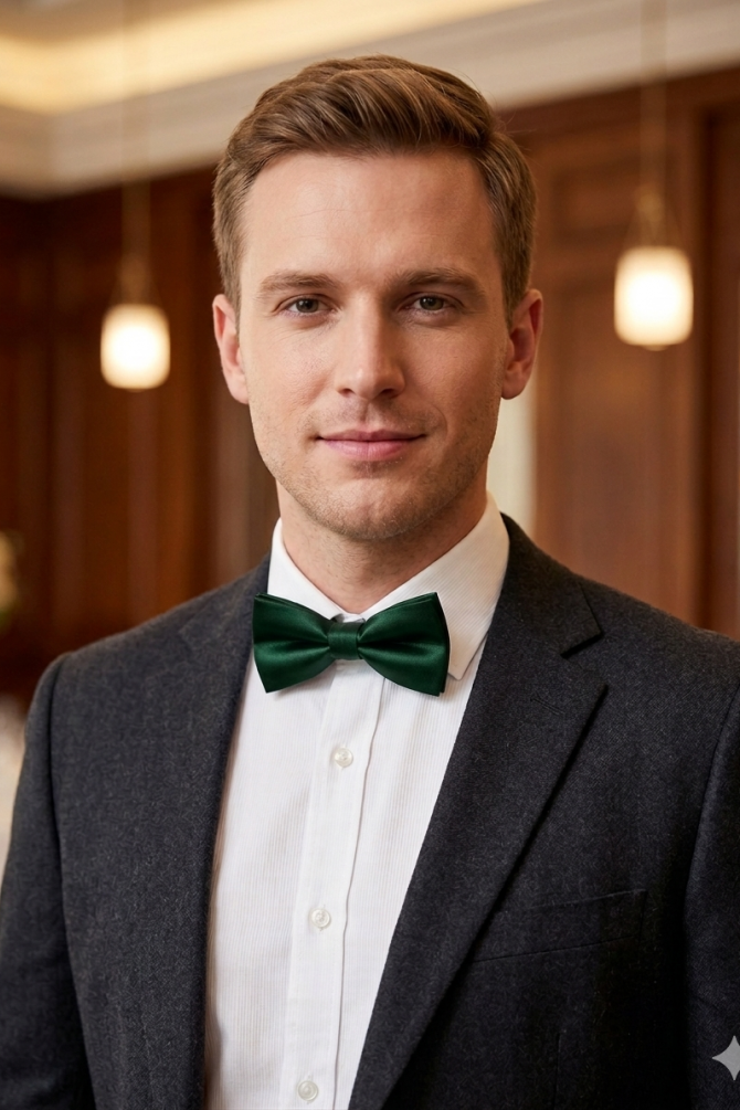 Plain bowtie
