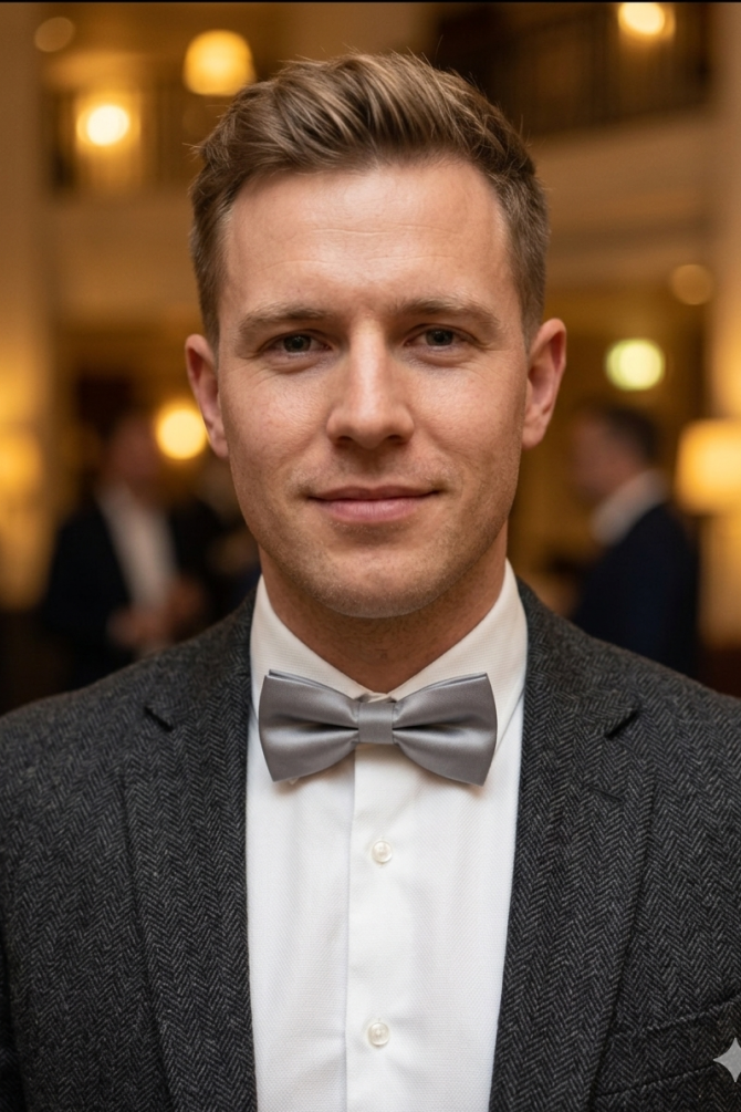 Plain bowtie