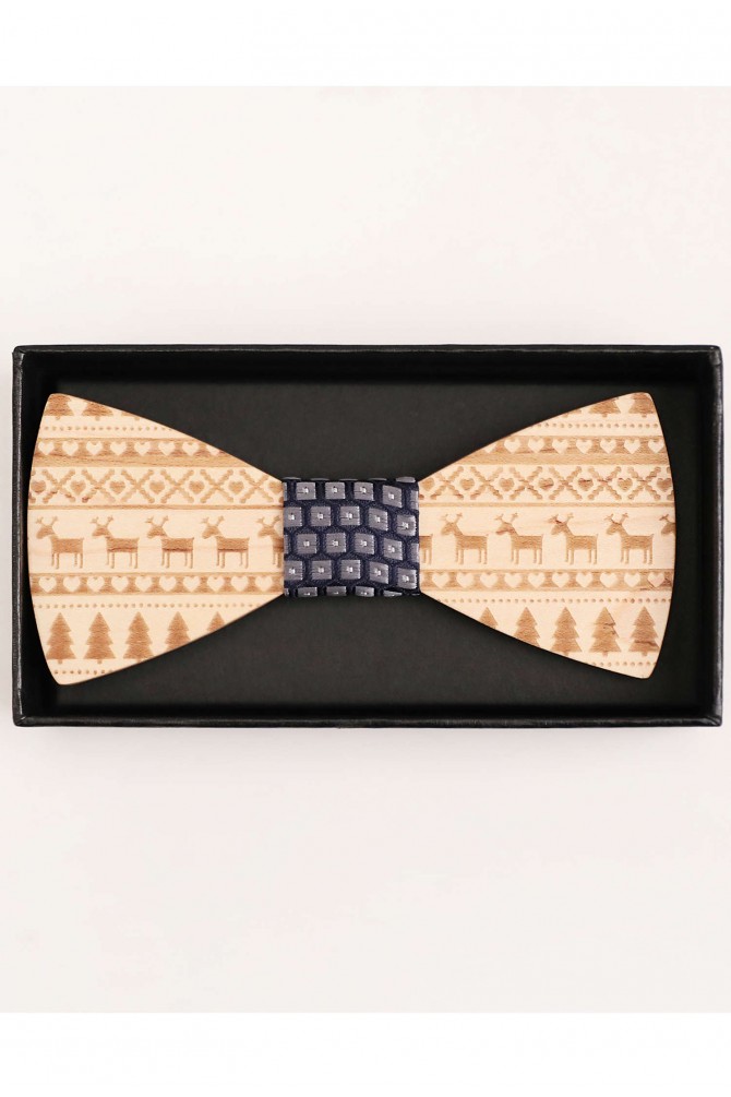 Wood bowtie