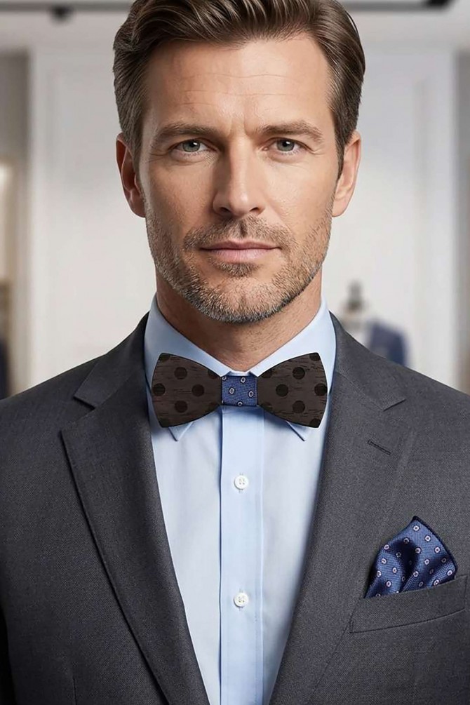 Wood bowtie