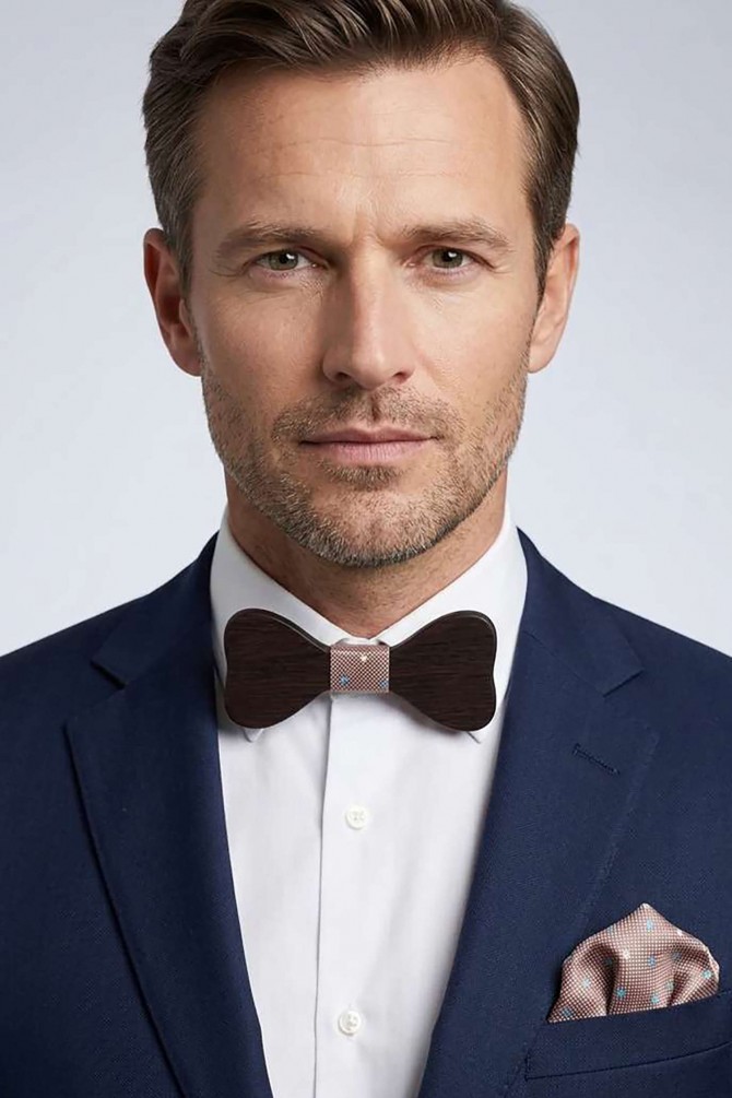 Wood bowtie
