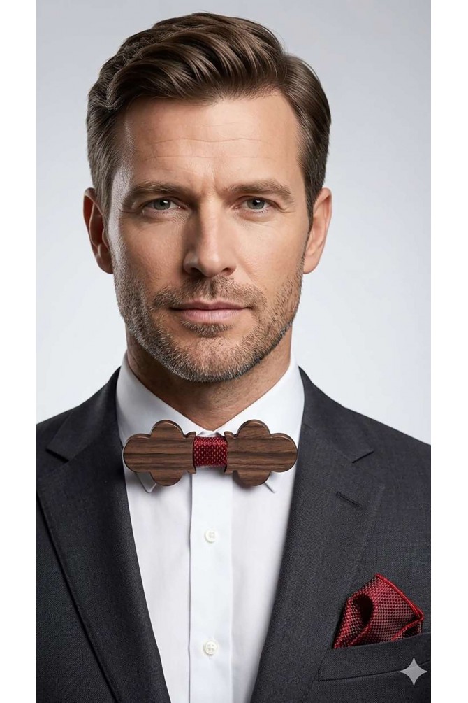Wood bowtie