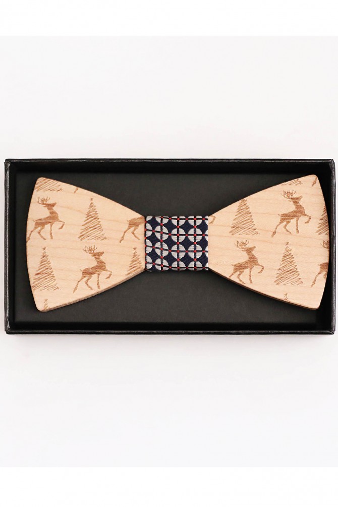 Wood bowtie