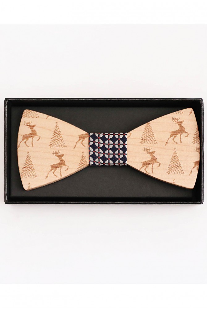 Wood bowtie