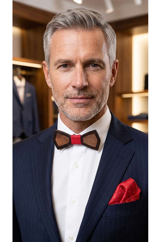 Wood bowtie