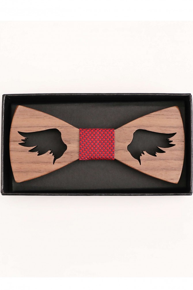 Wood bowtie