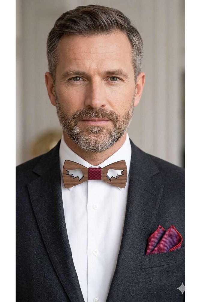 Wood bowtie