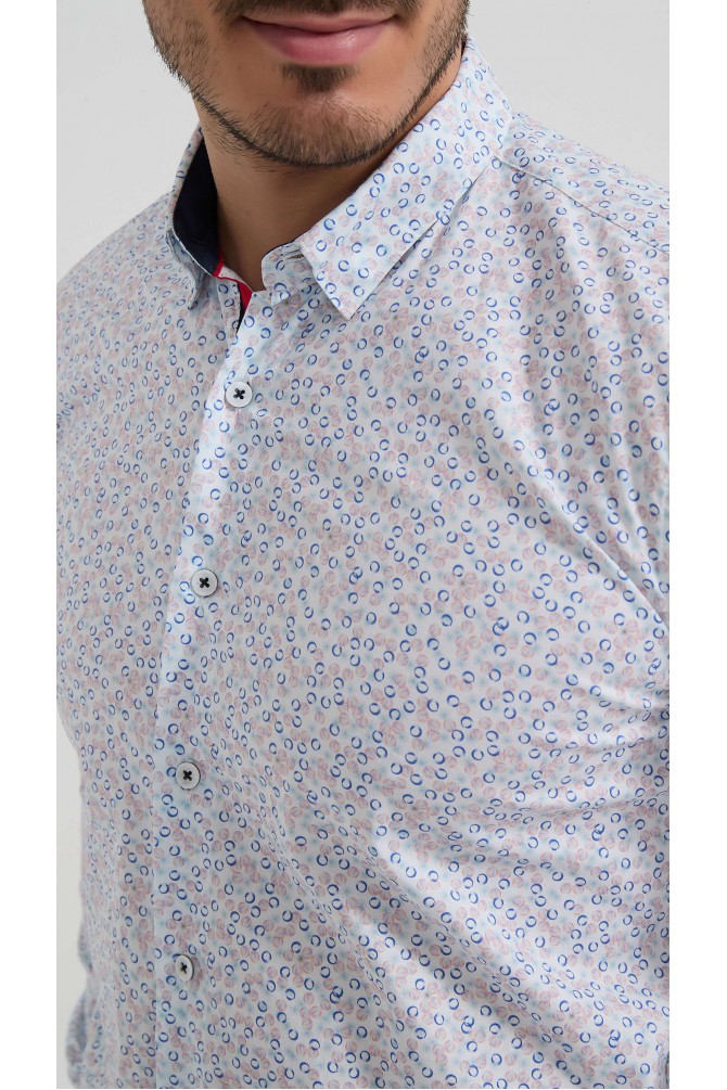 Chemise stretch à motifs collection "PREMIUM"