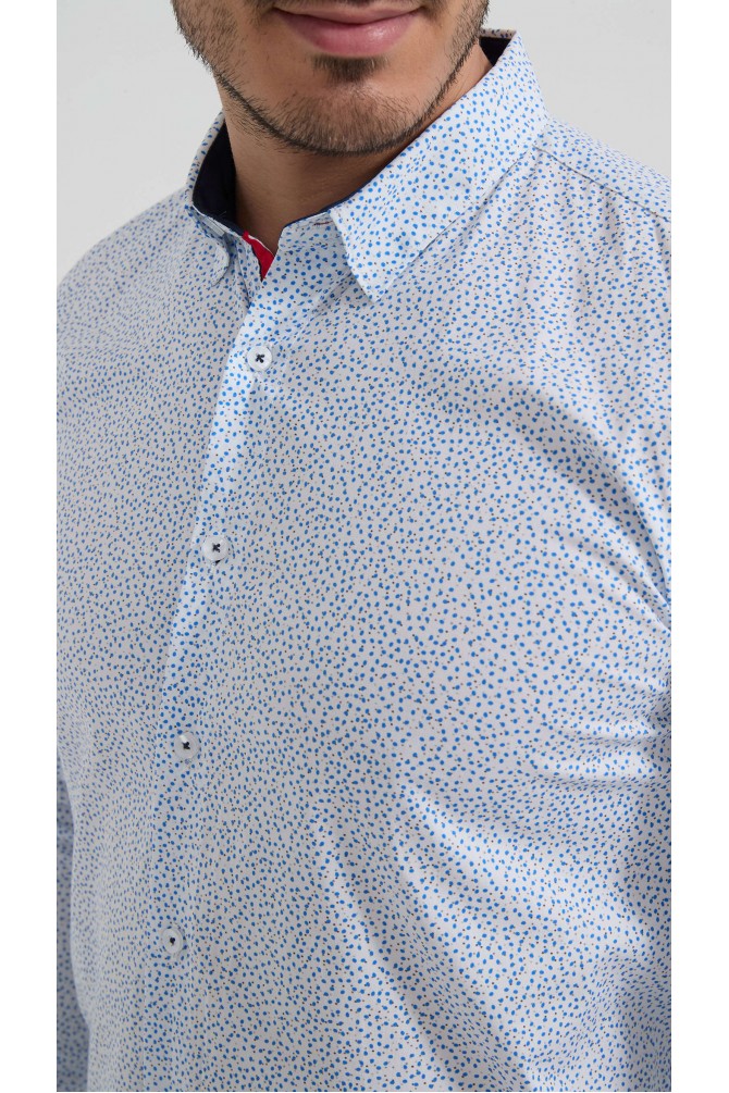 Chemise stretch à motifs collection "PREMIUM"