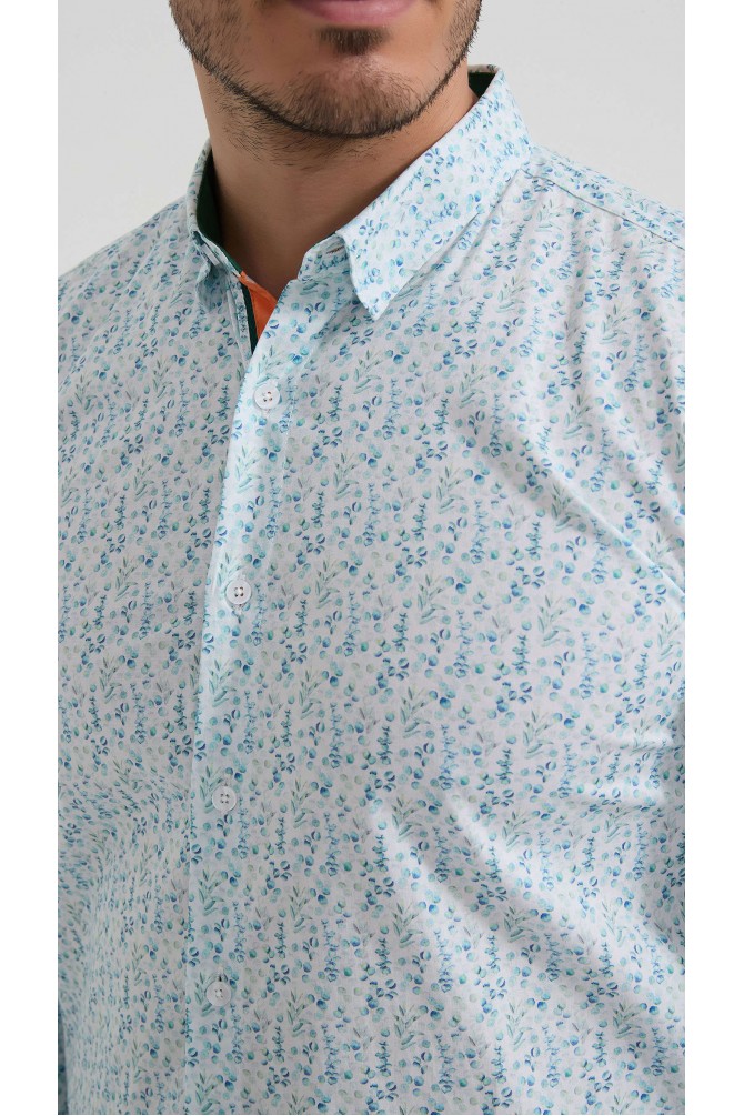 Chemise stretch à motifs collection "PREMIUM"