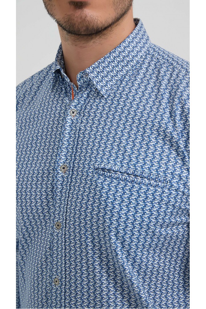 Chemise stretch à motifs collection "PREMIUM"
