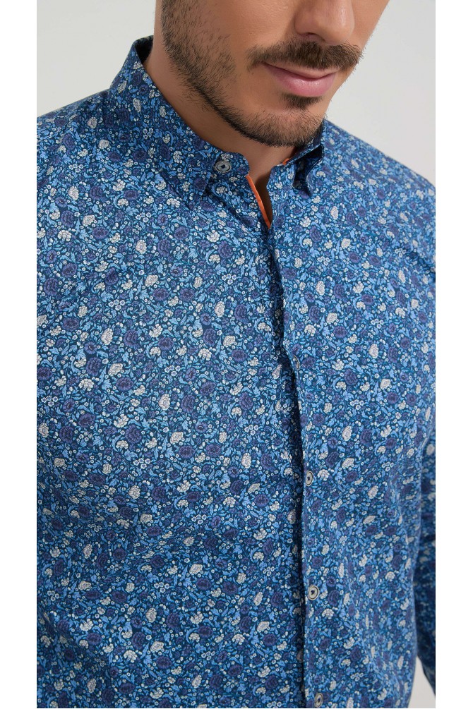 Chemise stretch à motifs collection "PREMIUM"