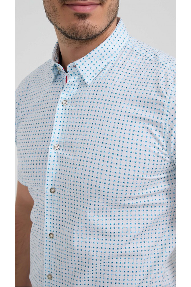 Chemise stretch à motifs collection "PREMIUM"