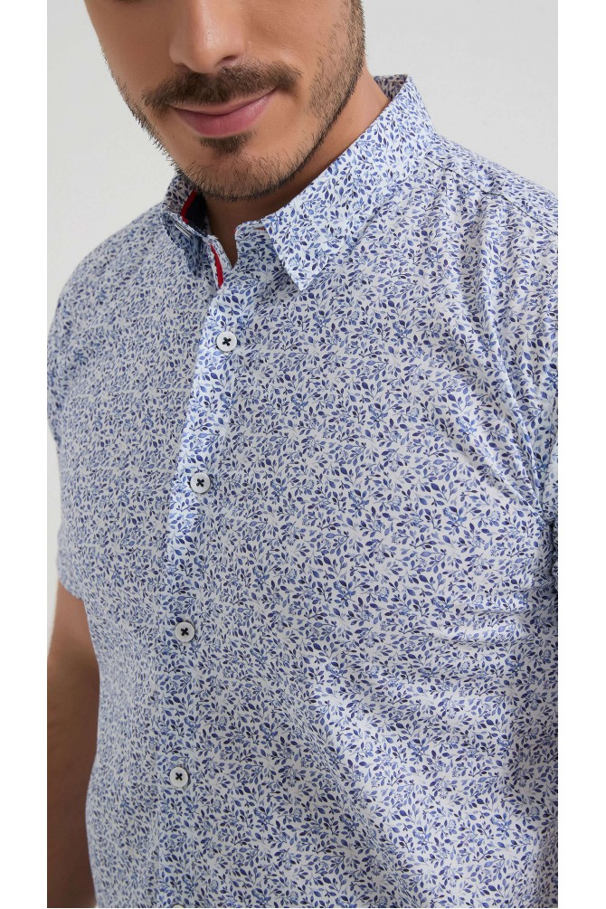 Chemise stretch à motifs collection "PREMIUM"