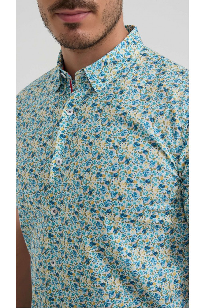 Chemise stretch à motifs collection "PREMIUM"