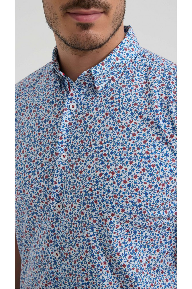 Chemise stretch à motifs collection "PREMIUM"