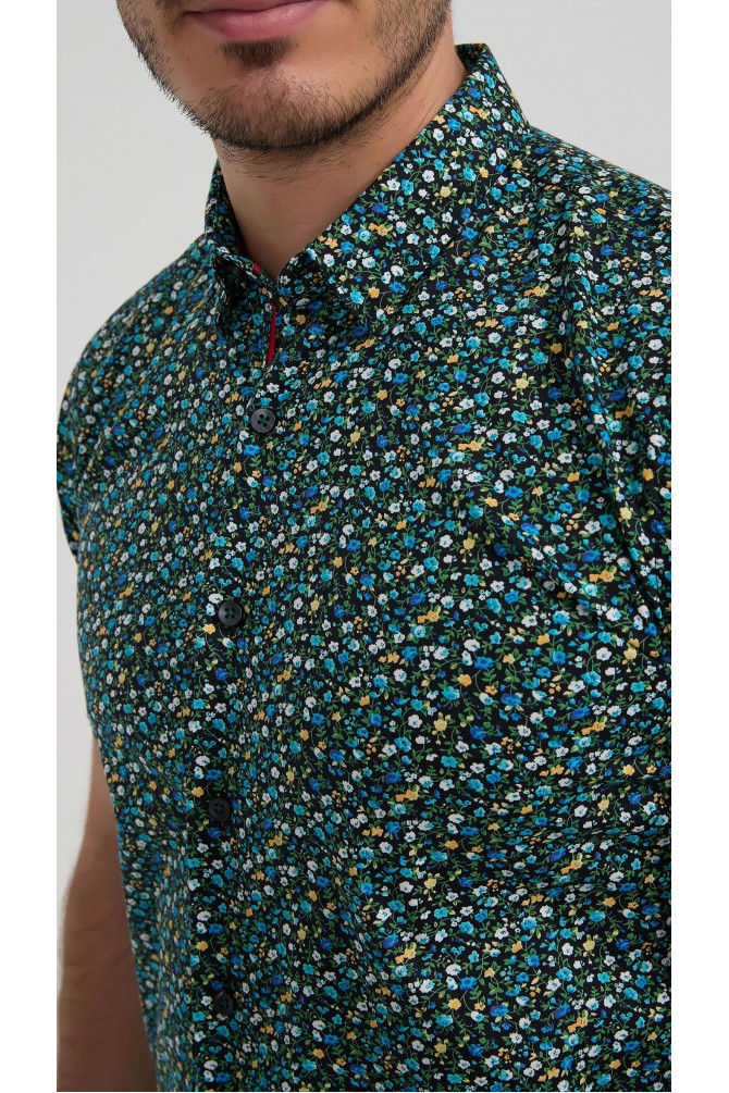 Chemise stretch à motifs collection "PREMIUM"