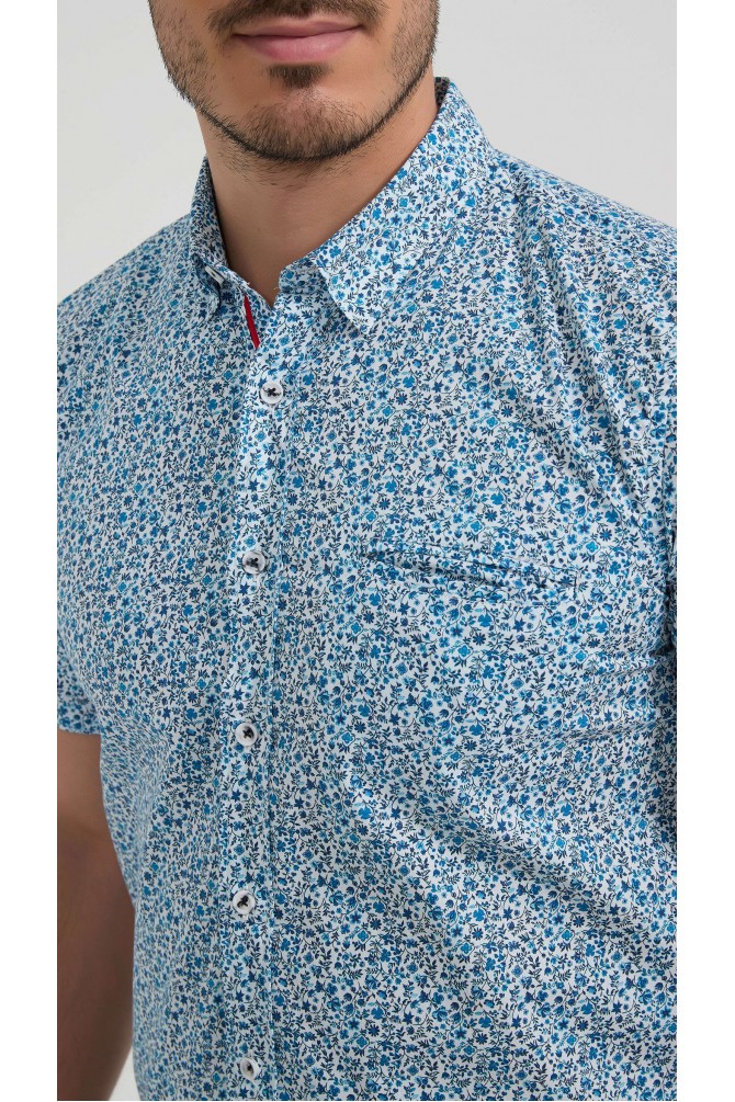 Chemise stretch à motifs collection "PREMIUM"