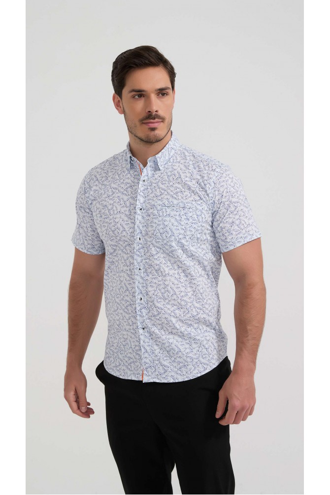 Chemise stretch à motifs collection "PREMIUM"