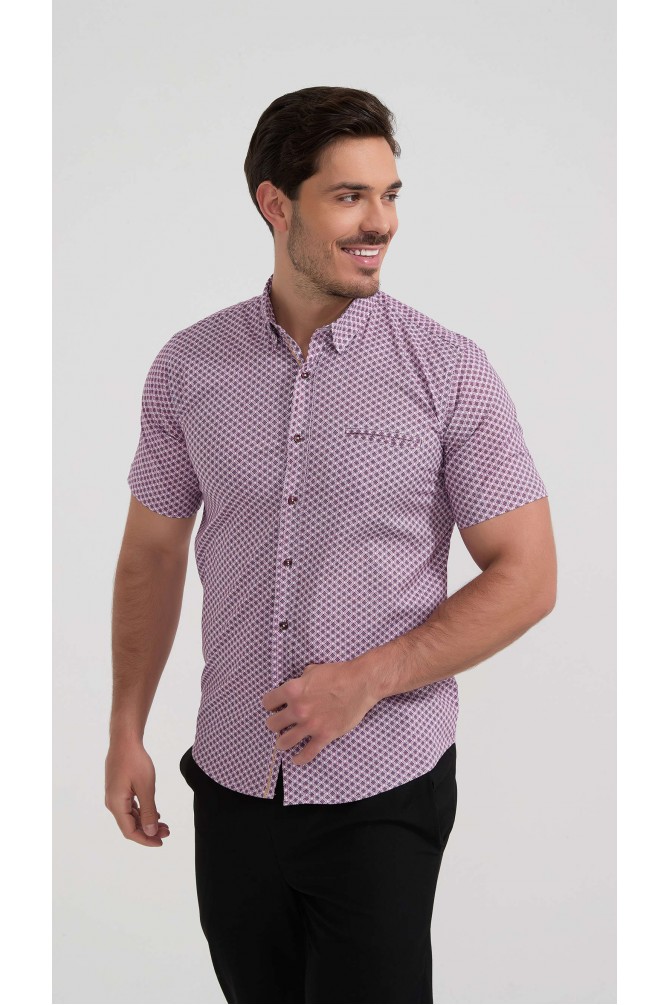 Chemise stretch à motifs collection "PREMIUM"