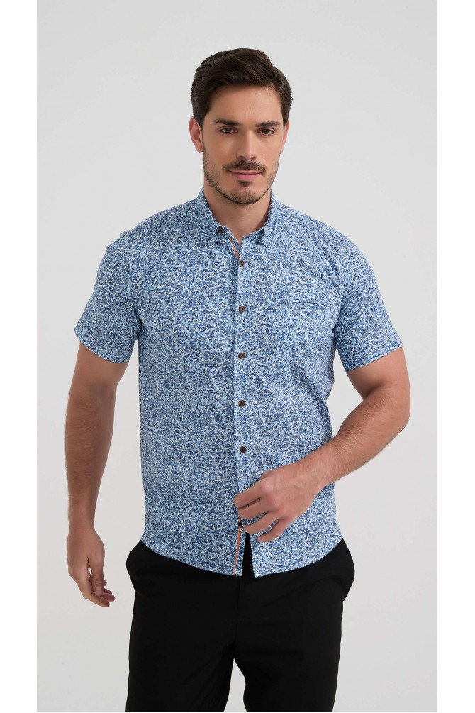 Chemise stretch à motifs collection "PREMIUM"