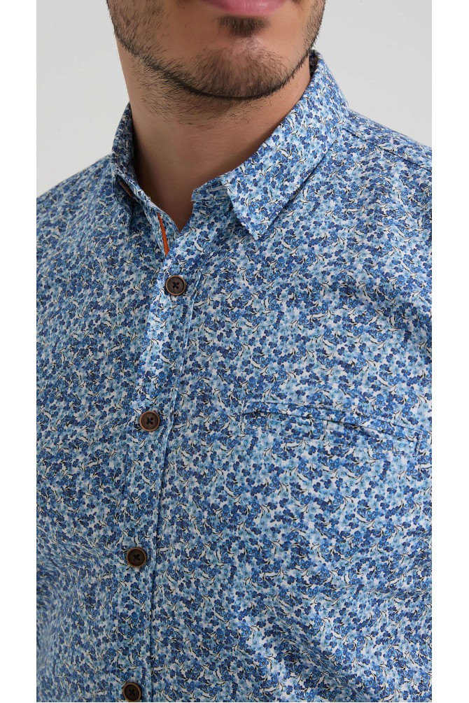 Chemise stretch à motifs collection "PREMIUM"