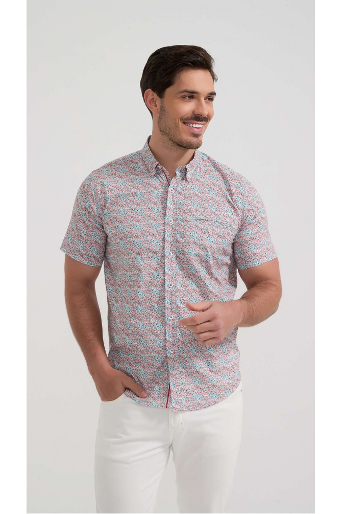 Chemise stretch à motifs collection "PREMIUM"