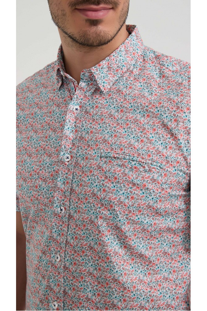 Chemise stretch à motifs collection "PREMIUM"