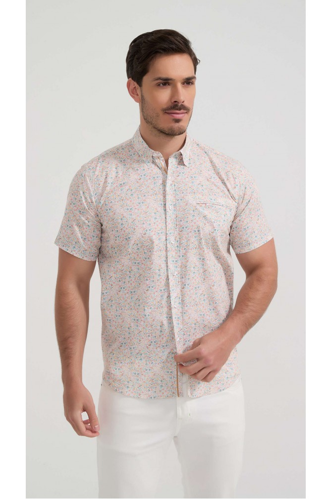 Chemise stretch à motifs collection "PREMIUM"