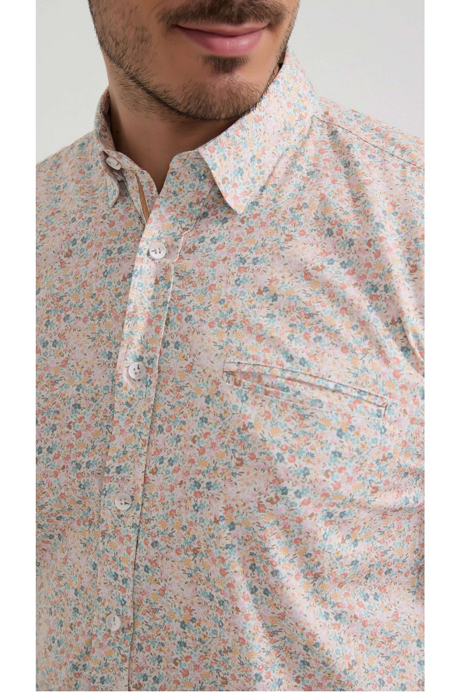 Chemise stretch à motifs collection "PREMIUM"