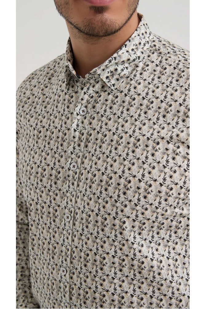 Chemise stretch à motifs collection "PREMIUM"