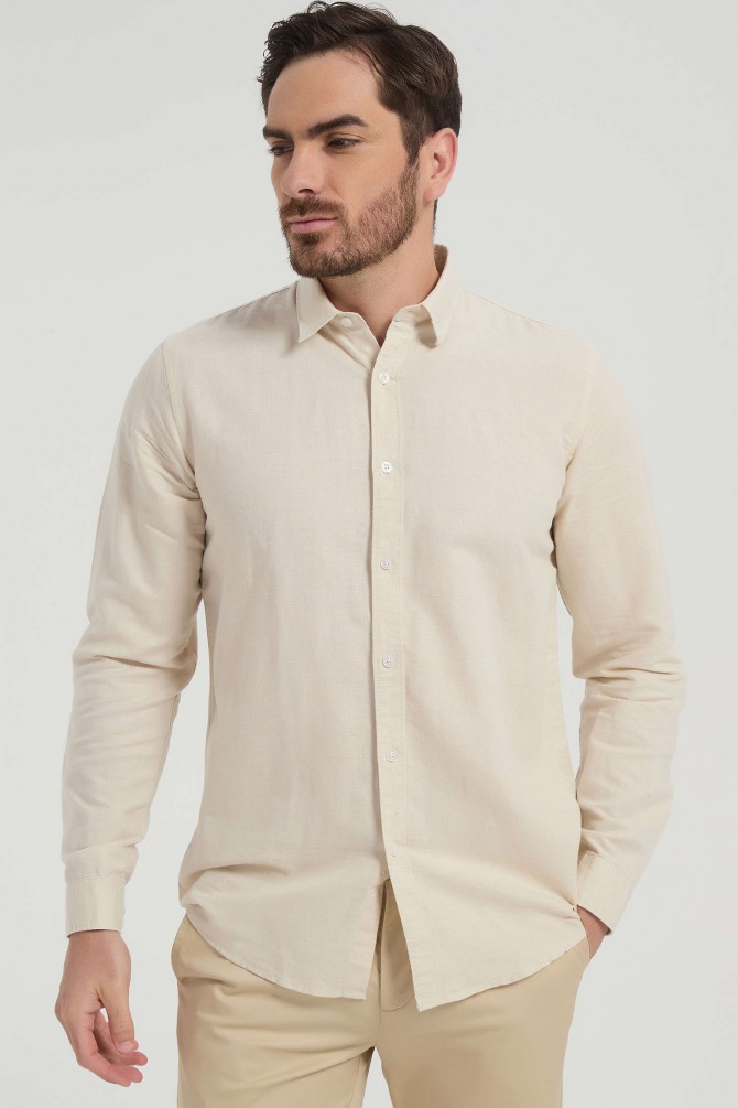LEO shirt pure linen