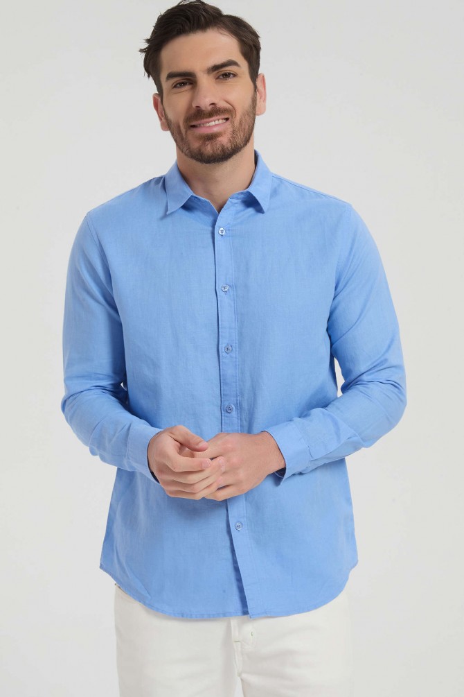 LEO shirt pure linen