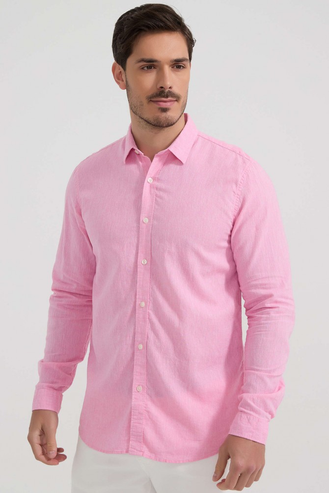 LEO shirt pure linen