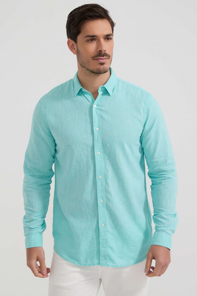 LEO shirt pure linen