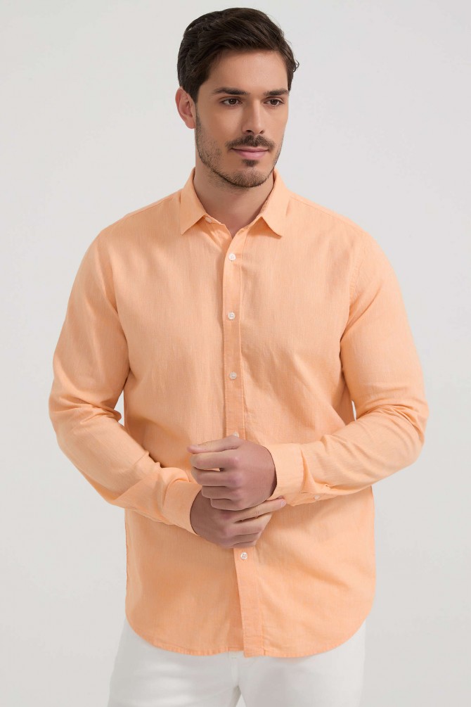LEO shirt pure linen