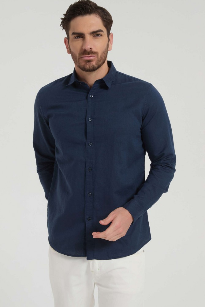 LEO shirt pure linen