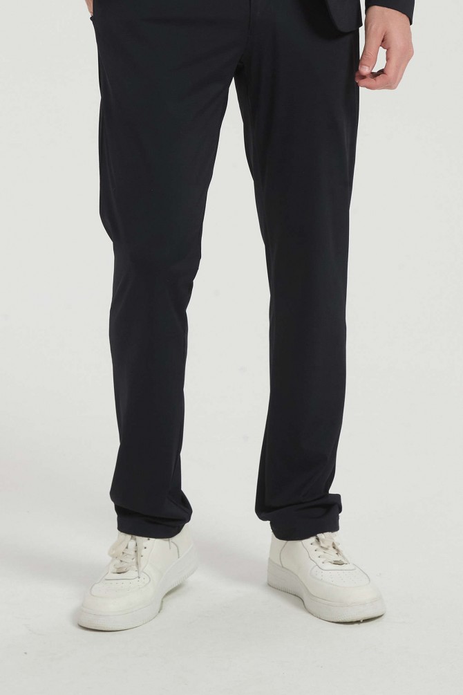 Ultra stretch wrinkle-free trouser - Navy