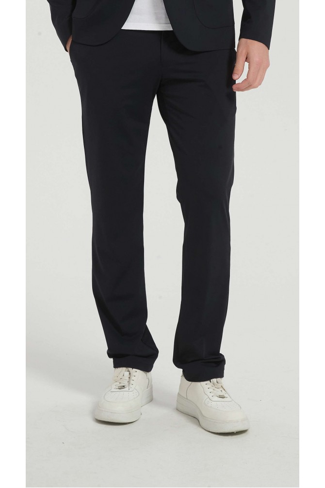 Pantalon infroissable ultra stretch - Marine