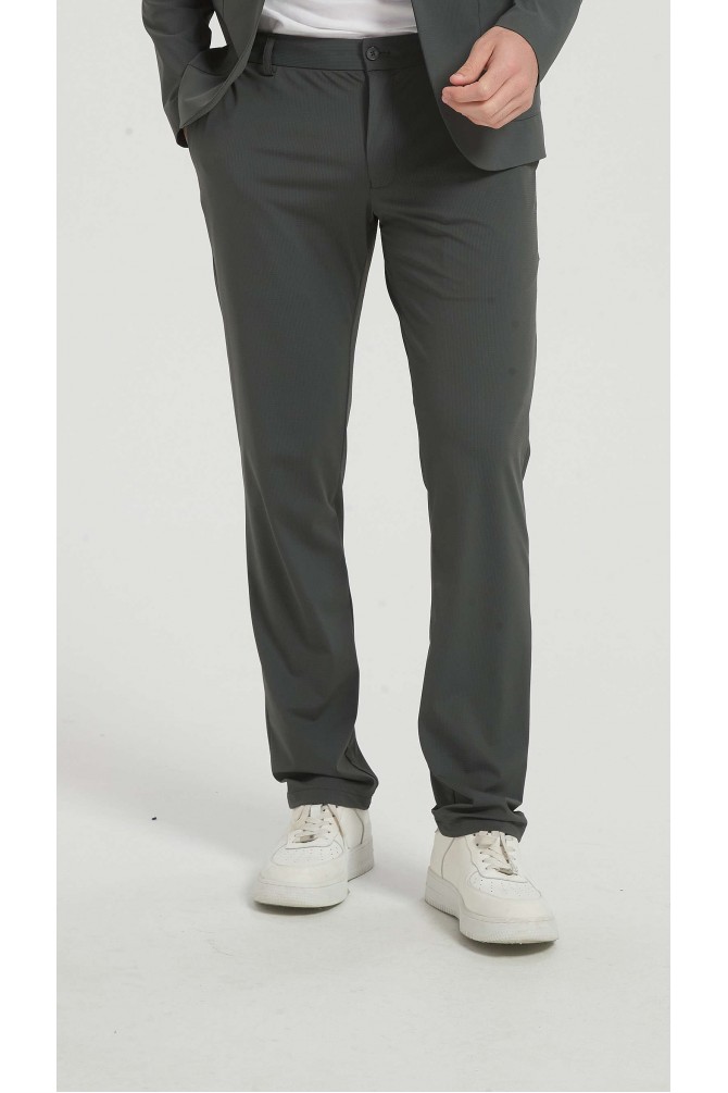 Pantalon infroissable ultra stretch - Anthracite