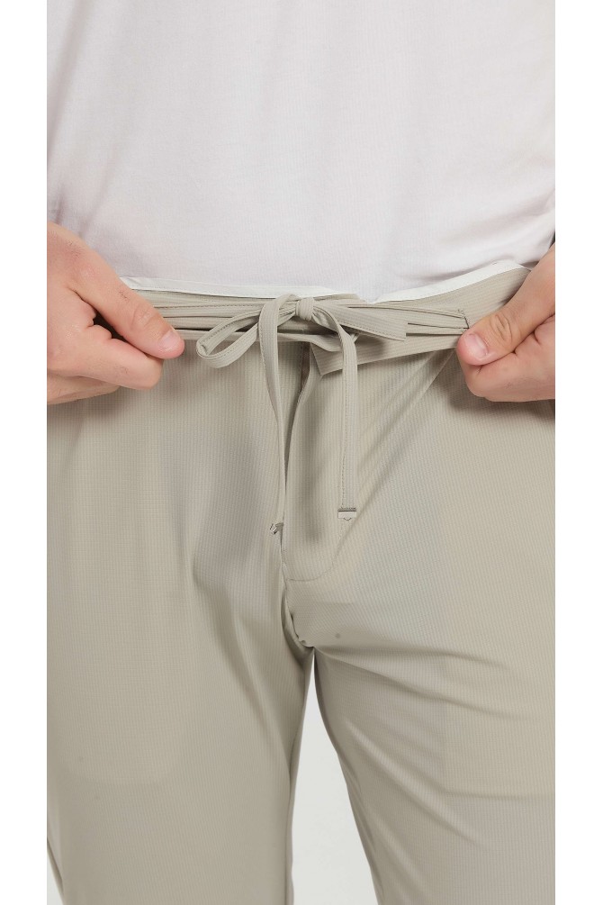 Pantalon infroissable ultra stretch - Beige